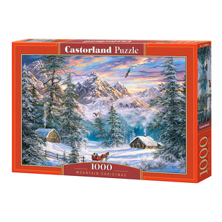 CASTORLAND ΠΑΖΛ 1000 ΤΕΜΑΧΙΩΝ MOUNTAIN CHRISTMAS 1046802