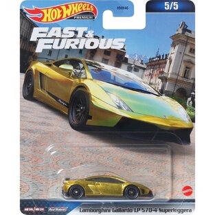 MATTEL HOT WHEELS FAST AND FURIOUS ΑΥΤΟΚΙΝΗΤΑΚΙ LAMBORGHINI GALLARDO LP 570 4 SUPERLEGGERA 5 / 5 HNW46