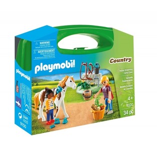 PLAYMOBIL COUNTRY  ΒΑΛΙΤΣΑΚΙ MAXI ΦΡΟΝΤΙΖΟΝΤΑΣ ΤΑ ΑΛΟΓΑ 9100