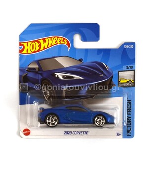 MATTEL ΑΥΤΟΚΙΝΗΤΑΚΙ HOT WHEELS 1 ΤΕΜΑΧΙΟ 2020 CORVETTE