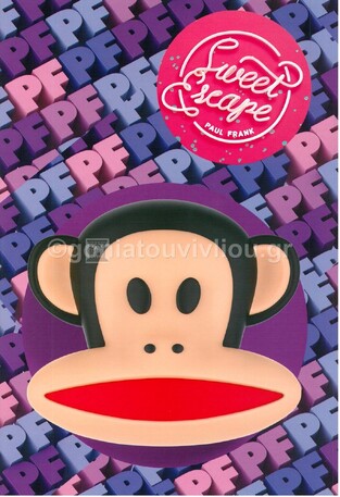 BACK ME UP BMU PAUL FRANK ΤΕΤΡΑΔΙΟ ΚΑΡΦΙΤΣΑ 17x25cm 40φ SWEET ESCAPE 34674400