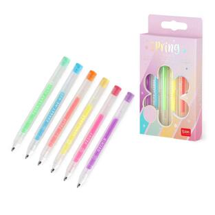 LEGAMI MINI GEL PENS ΣΕΤ ΣΤΥΛΟ 6 ΧΡΩΜΑΤΑ SPRING IS IN THE AIR PGPKIT1