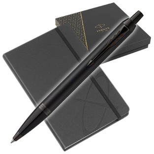 PARKER ΣΤΥΛΟ IM CORE METALLIC BLACK BT BP (ΜΕ ΣΗΜΕΙΩΜΑΤΑΡΙΟ)