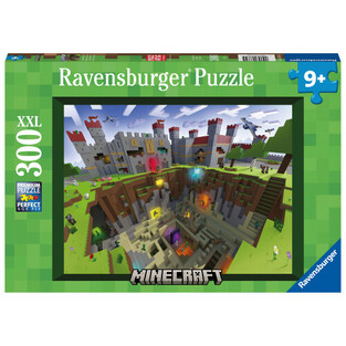 RAVENSBURGER ΠΑΖΛ XXL 300τεμ MINECRAFT CUTAWAY 13334