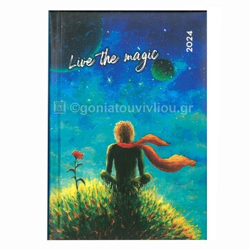 2024 ΗΜΕΡΟΛΟΓΙΟ ΗΜΕΡΗΣΙΟ ΛΕΥΚΟ 11x17cm IT S MAGIC (ΣΧΕΔΙΟ c LIVE THE MAGIC ΜΙΚΡΟΣ ΠΡΙΓΚΙΠΑΣ) ME ΕΥΡΕΤΗΡΙΟ ΜΗΝΩΝ ΗΒ 591246 2003614 (THE WRITING FIELDS)