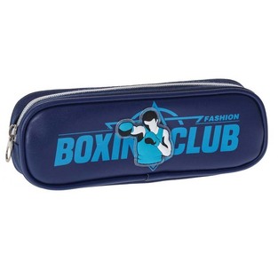 ΚΑΣΕΤΙΝΑ ΒΑΡΕΛΑΚΙ ΜΕ ΦΕΡΜΟΥΑΡ BOXING CLUB 22,5x9,5x6cm J118001 ΜΠΛΕ