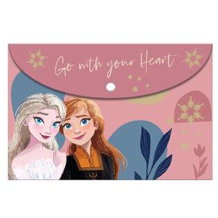 ΦΑΚΕΛΟΣ ΜΕ ΚΟΥΜΠΙ ΠΛΑΣΤΙΚΟΣ A4 (21x29,7cm) FROZEN 2 GO WITH YOUR HEART 563569