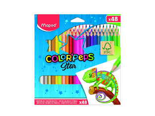 MAPED COLOR PEPS ΞΥΛΟΜΠΟΓΙΕΣ 48 ΧΡΩΜΑΤΑ 832048