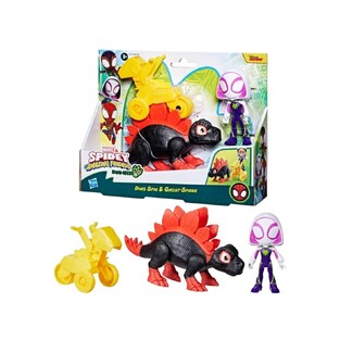 HASBRO SPIDEY AND HIS AMAZING FRIENDS DINO WEBS ΦΙΓΟΥΡΕΣ DINO SPIN AND GHOST SPIDER G0125 / F9482