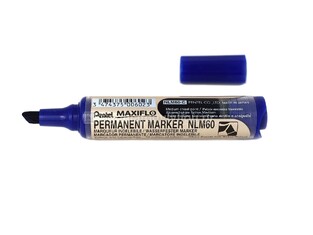 PENTEL ΜΑΡΚΑΔΟΡΟΣ ΑΝΕΞΙΤΗΛΟΣ PERMANENT MARKER MAXIFLO NLM60 BLUE