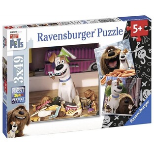 RAVENSBURGER ΠΑΖΛ 3Χ49 ΤΕΜΑΧΙΩΝ THE SECRET LIFE OF PETS (ΜΠΑΤΕ ΣΚΥΛΟΙ ΑΛΕΣΤΕ) 094134