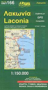 ΛΑΚΩΝΙΑ 166 (1:150000) (ΧΑΡΤΗΣ) (ΝΑΚΑΣ)