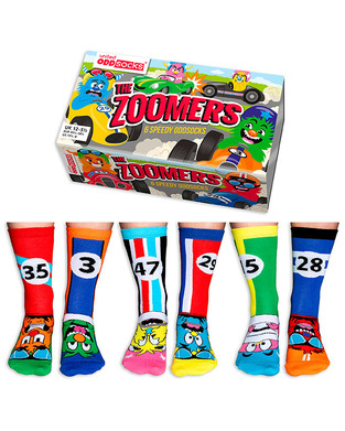 UNITED ODD SOCKS ΠΑΙΔΙΚΕΣ ΚΑΛΤΣΕΣ No 30 1/2-38 1/2 THE ZOOMERS (3 PAIRS) 9401021