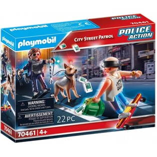 PLAYMOBIL POLICE ACTION ΚΛΕΦΤΗΣ ΚΑΙ ΑΣΤΥΝΟΜΟΣ 70461