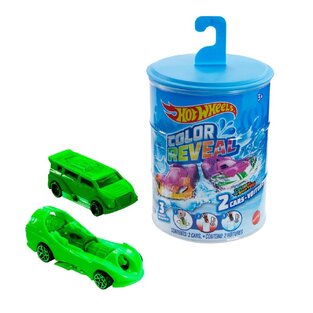 MATTEL HOT WHEELS COLOR REVEAL ΑΥΤΟΚΙΝΗΤΑ ΠΡΑΣΙΝΟ 2τεμ 885