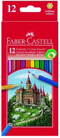 FABER CASTELL ΞΥΛΟΜΠΟΓΙΕΣ KNIGHTS 12 ΧΡΩΜΑΤΑ 111212 120112