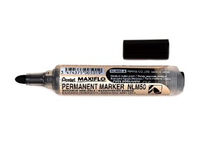 PENTEL ΜΑΡΚΑΔΟΡΟΣ ΑΝΕΞΙΤΗΛΟΣ PERMANENT MARKER MAXIFLO NLM50 ΜΑΥΡΟ