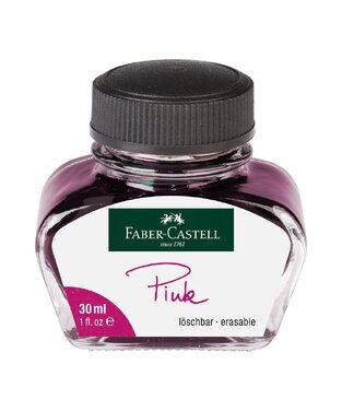 FABER CASTELL ΜΠΟΥΚΑΛΙ ΜΕ ΜΕΛΑΝΙ ΓΙΑ ΠΕΝΑ ΡΟΖ 30ML 149856