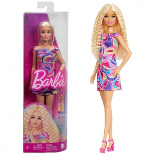 MATTEL ΚΟΥΚΛΑ BARBIE FASHIONISTAS ΠΟΛΥΧΡΩΜΟ ΦΟΡΕΜΑ HRH20
