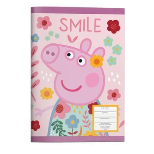 MUST ΤΕΤΡΑΔΙΟ ΚΑΡΦΙΤΣΑ 17x25cm 40φ PEPPA PIG SMILE 482812