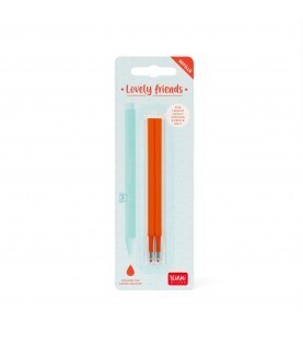 LEGAMI ΑΝΤΑΛΛΑΚΤΙΚΟ ΓΙΑ ΣΤΥΛΟ GEL PEN LOVELY FRIENDS 0.5mm 2τεμ ΠΟΡΤΟΚΑΛΙ REFCPP0010