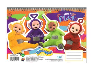 GIM ΜΠΛΟΚ ΖΩΓΡΑΦΙΚΗΣ Α4 30Φ TELETUBBIES 33631413