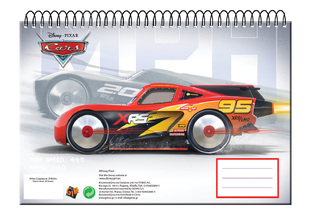 GIM ΜΠΛΟΚ ΖΩΓΡΑΦΙΚΗΣ A4 (21x31cm) 30φ CARS 34147413