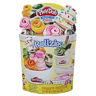 HASBRO PLAY DOH KITCHEN CREATIONS ROLLZIES ROLLED ICE CREAM ΣΕΤ ΔΗΜΙΟΥΡΓΙΑΣ ΠΑΓΩΤΩΝ ΜΕ ΕΝΝΙΑ (9) ΤΕΜΑΧΙΑ ΠΛΑΣΤΟΖΥΜΑΡΑΚΙΑ 8055