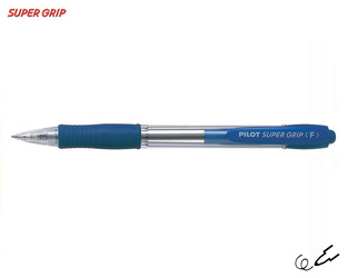 PILOT ΣΤΥΛΟ SUPER GRIP FINE 0.7mm ΜΠΛΕ