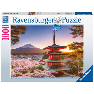 RAVENSBURGER ΠΑΖΛ 1000τεμ ΑΝΘΗ ΚΕΡΑΣΙΑΣ ΙΑΠΩΝΙΑ 17090