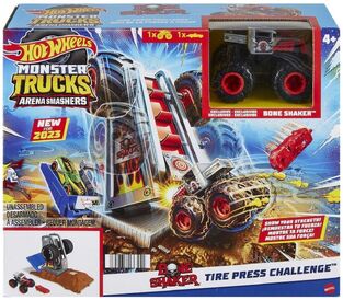 MATTEL HOT WHEELS MONSTER TRUCKS ARENA WORLD ΜΙΚΡΑ ΣΕΤ BONE SHAKER HNB87