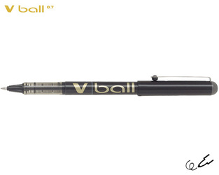 PILOT ΣΤΥΛΟ V BALL 0.7mm ΜΑΥΡΟ