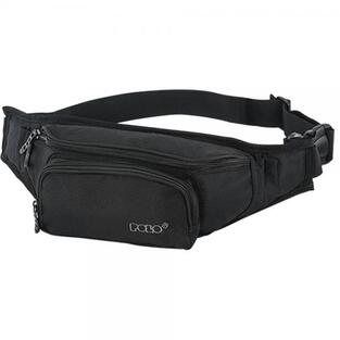 POLO ΤΣΑΝΤΑΚΙ ΜΕΣΗΣ ΜΠΑΝΑΝΑ EURO ΜΑΥΡΟ 908027 2000