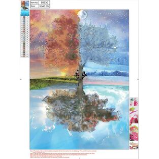 CENTRUM DIAMOND PAINTING KIT 5D (ΧΑΝΤΡΕΣ) 30x40cm ΔΕΝΤΡΟ 89630