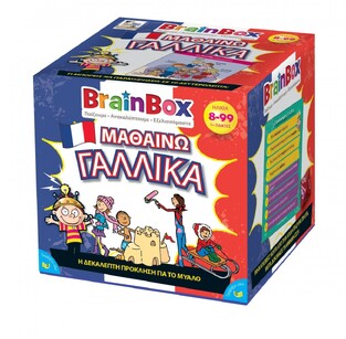 BRAINBOX ΕΠΙΤΡΑΠΕΖΙΟ ΠΑΙΧΝΙΔΙ ΜΕ ΚΑΡΤΕΣ ΜΑΘΑΙΝΩ ΓΑΛΛΙΚΑ 93055