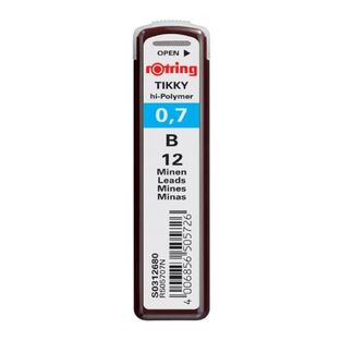 ROTRING ΜΥΤΕΣ ΓΙΑ ΜΗΧΑΝΙΚΟ ΜΟΛΥΒΙ 0.7mm B (ΚΟΥΤΑΚΙ ΤΩΝ 12τεμ)