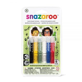 SNAZAROO 6 ΚΡΑΓΙΟΝΙΑ ΓΙΑ FACE PAINTING UNISEX 1160600