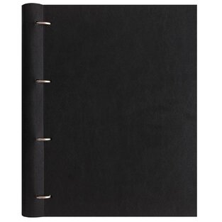 FILOFAX ΣΗΜΕΙΩΜΑΤΑΡΙΟ A4 CLASSIC MONOCHROME BLACK NOIR CLIPBOOK 144000