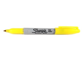 SHARPIE ΜΑΡΚΑΔΟΡΑΚΙ ΑΝΕΞΙΤΗΛΟ FINE ΚΙΤΡΙΝΟ