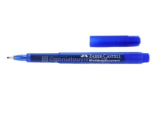 FABER CASTELL ΜΑΡΚΑΔΟΡΟΣ BROADPEN 1554 ΜΠΛΕ 0.8mm 155451