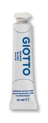 GIOTTO ΤΕΜΠΕΡΑ 12ml ΛΕΥΚΗ WHITE 01