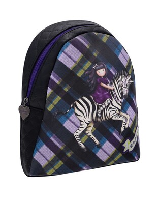 SANTORO GORJUSS TARTAN MINI RUCKSACK ΤΣΑΝΤΑ ΒΟΛΤΑΣ ΠΛΑΤΗΣ THE DARK STREAK 845GJ02