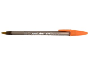 BIC ΣΤΥΛΟ CRISTAL LARGE FLUO ΠΟΡΤΟΚΑΛΙ ΦΩΣΦΟΡΙΖΕ 1.6mm