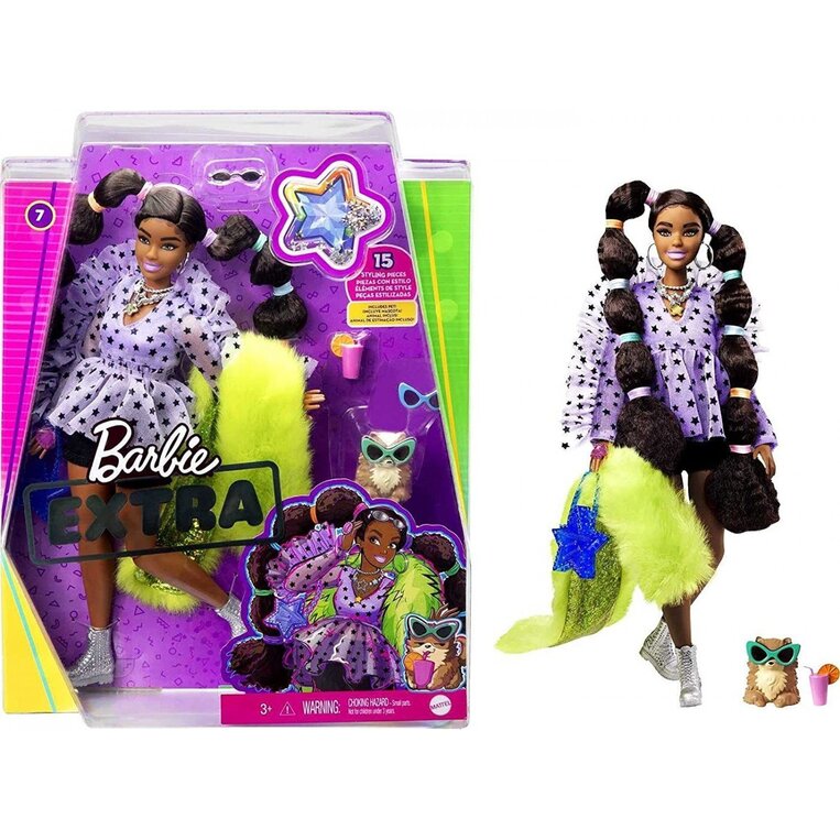 MATTEL BARBIE EXTRA BOBBLE HAIR GXF10