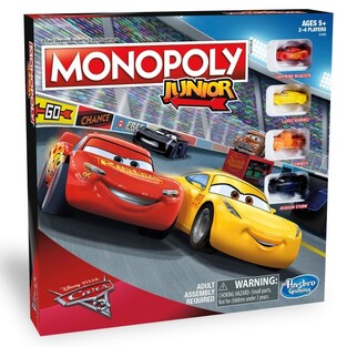 ( ΠΡΟΣΦΟΡΑ 20% ) HASBRO GAMING MONOPOLY CARS 3 JUNIOR 1343