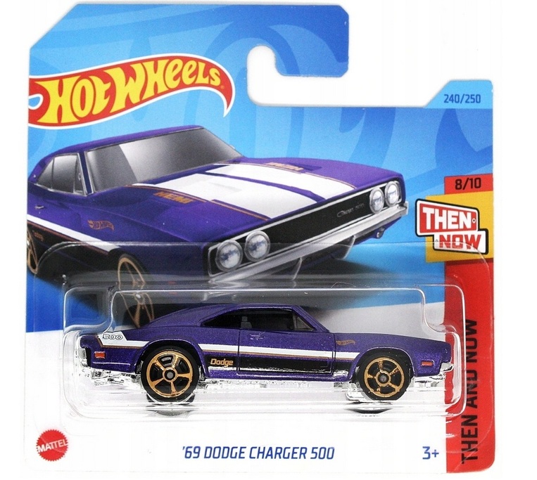 MATTEL ΑΥΤΟΚΙΝΗΤΑΚΙ HOT WHEELS 69 DODGE CHARGER 500 5785