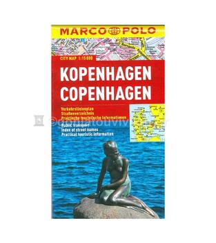 COPENHAGEN (ΚΟΠΕΓΧΑΓΗ) (ΧΑΡΤΗΣ) (MARCO POLO) (ΜΙΚΡΟ ΜΕΓΕΘΟΣ ΠΛΑΣΤΙΚΟΠΟΙΗΜΕΝΟΣ)