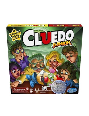 HASBRO ΕΠΙΤΡΑΠΕΖΙΟ ΠΑΙΧΝΙΔΙ CLUEDO JUNIOR Η ΥΠΟΘΕΣΗ ΤΟΥ ΣΠΑΣΜΕΝΟΥ ΠΑΙΧΝΙΔΙΟΥ 12930