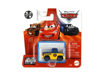 MATTEL MINI CARS RACERS ΚΙΤΡΙΝΟ ΜΠΛΕ ΦΟΡΤΗΓΑΚΙ 881