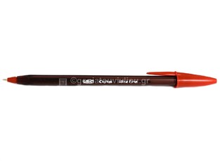 BIC ΣΤΥΛΟ CRISTAL EXACT ULTRA FINE ΚΟΚΚΙΝΟ 0.7mm (ΜΕ ΑΚΙΔΑ) 992604